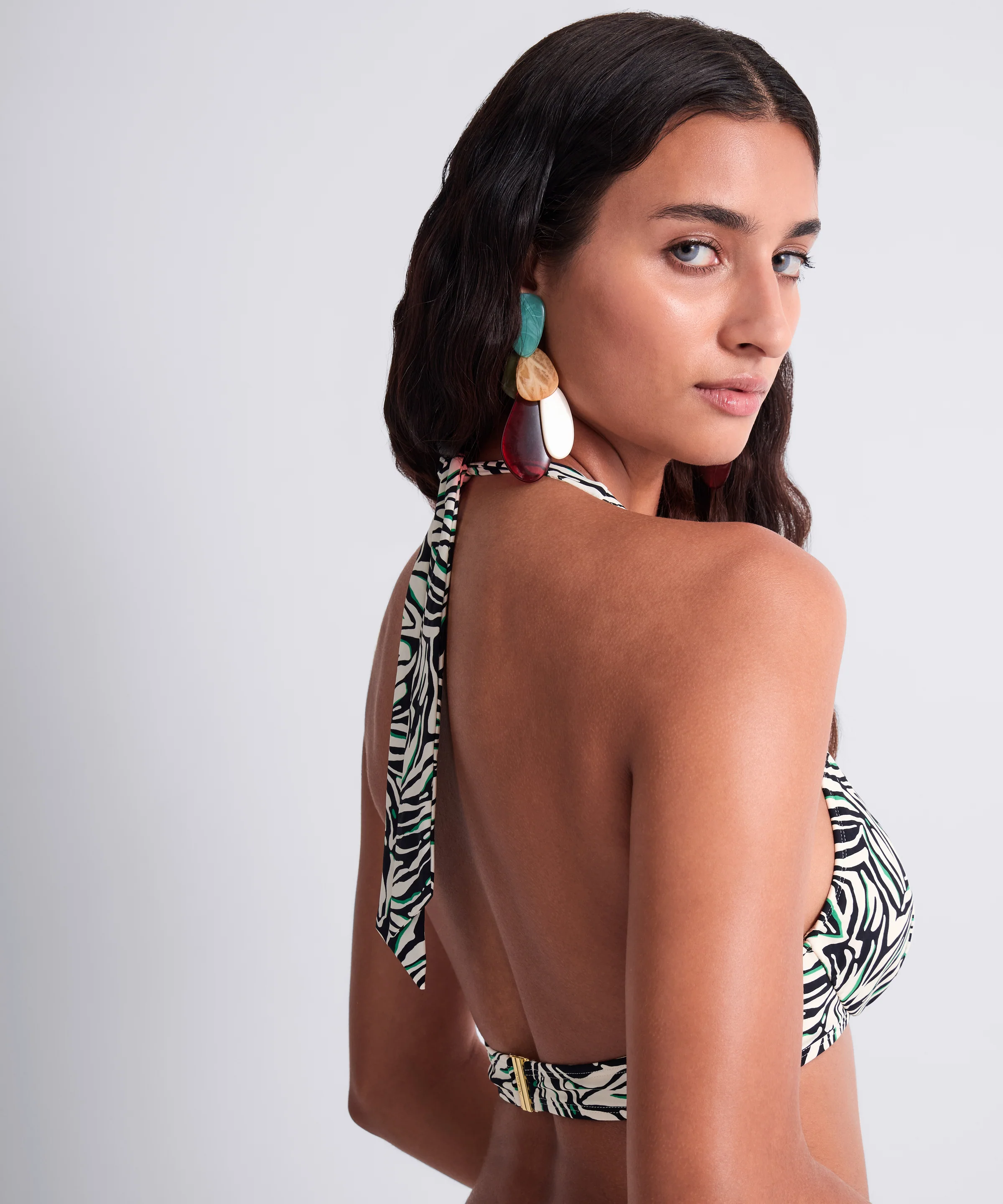 Tropical Splash Haut de maillot de bain Armatures Wild Stripes - Image 6