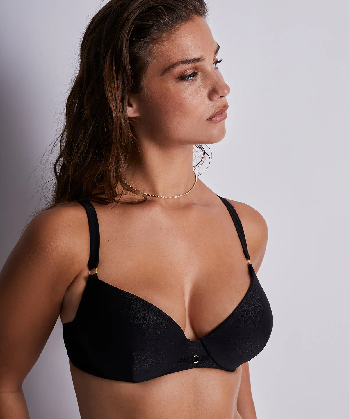 Summer Glow Haut de maillot de bain Push-up coques Black Sand - Image 7