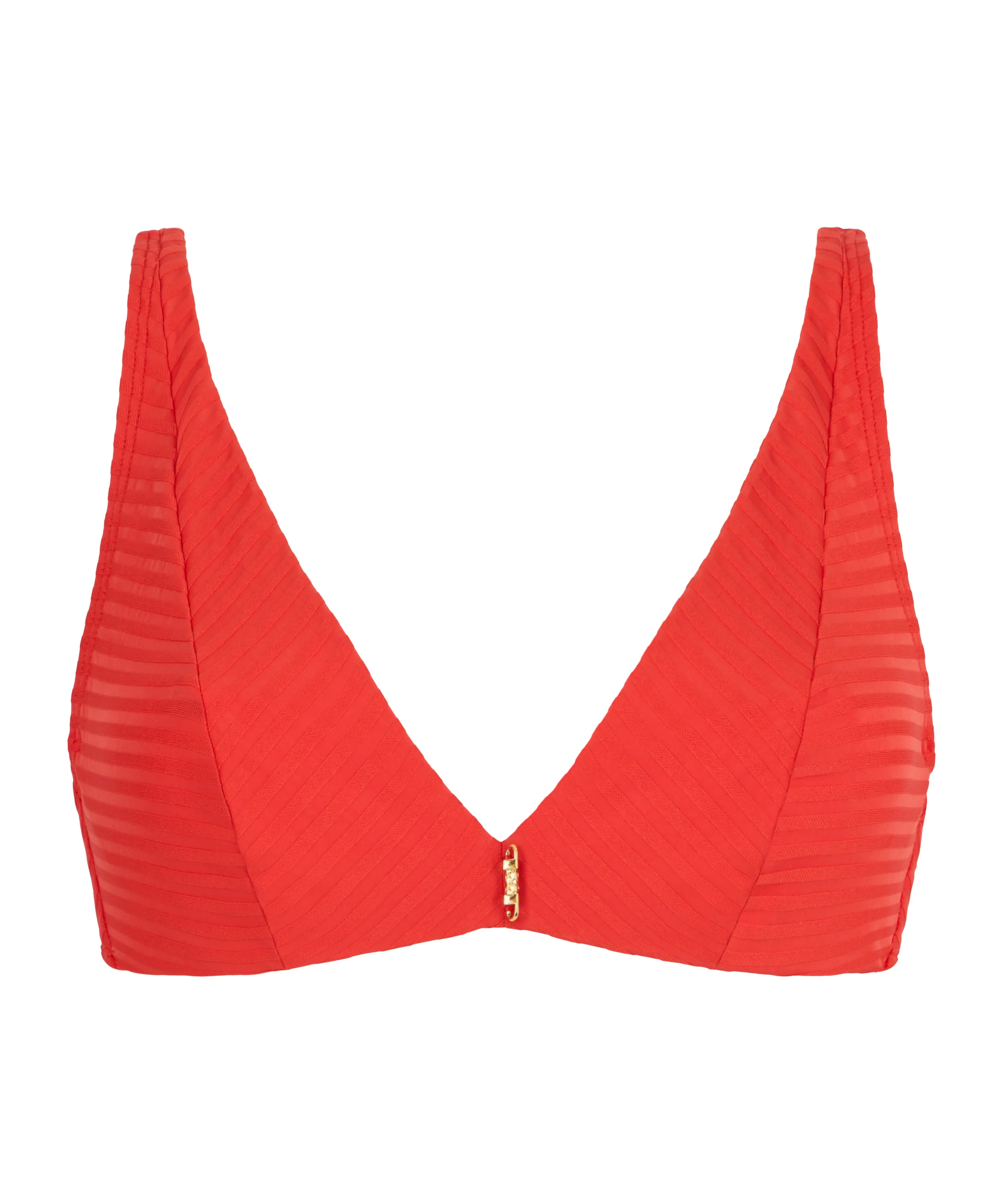 Sun Pop Haut de maillot de bain Triangle emboîtant Corail - Image 3