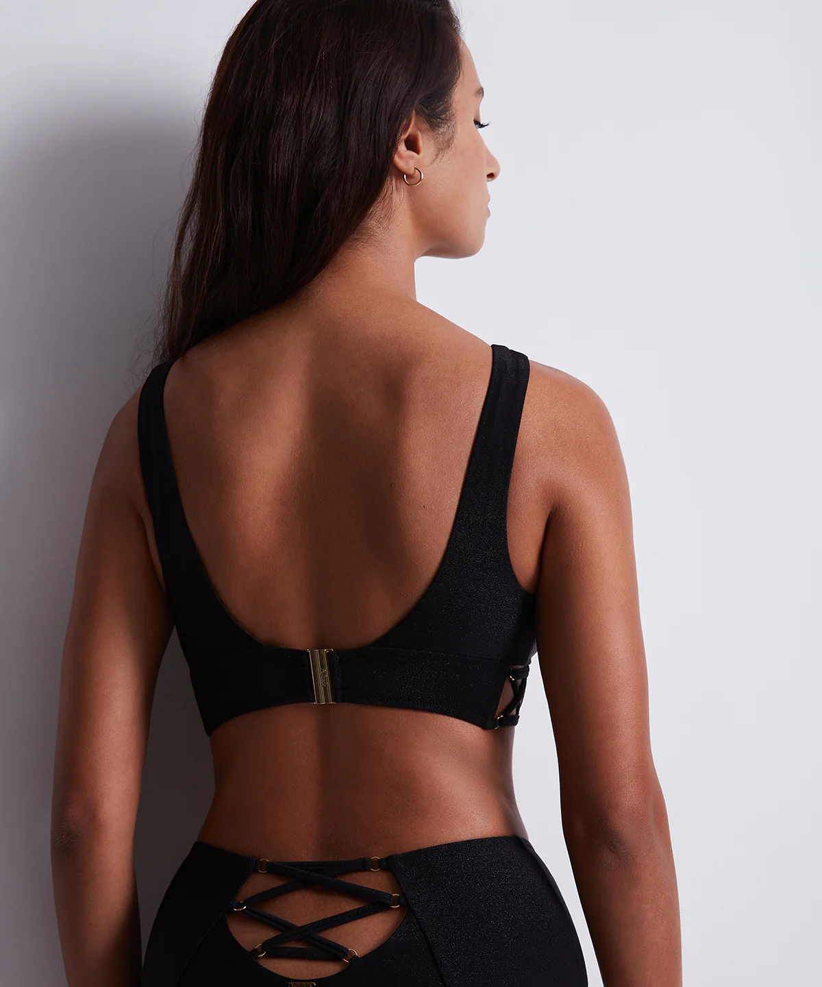 Summer Glow Haut de maillot de bain Triangle Black Sand - Image 3