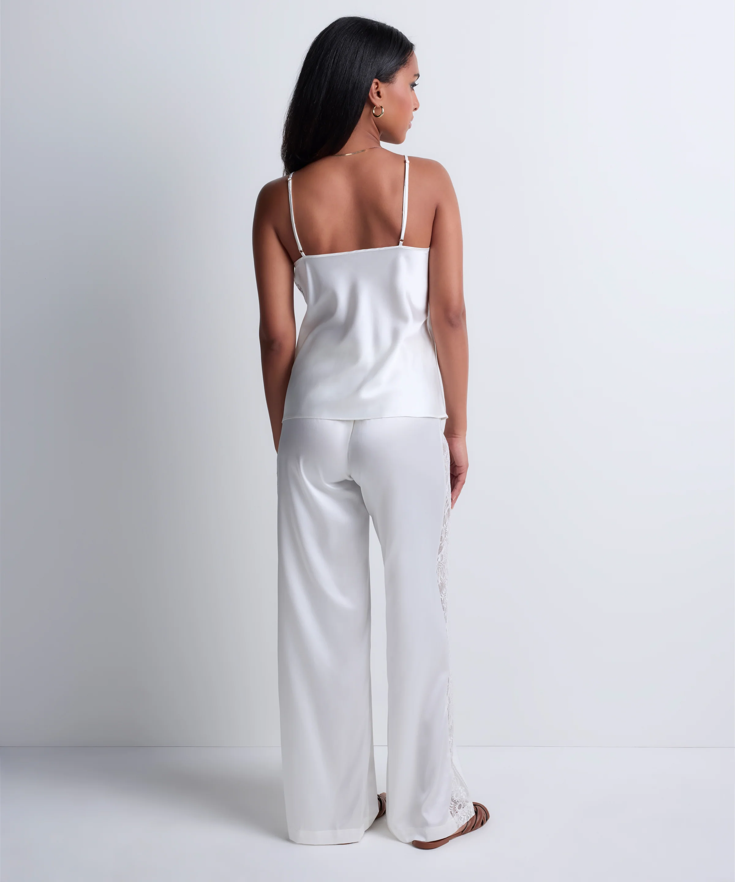 Midnight Whisper Top à fines bretelles Opale - Image 4