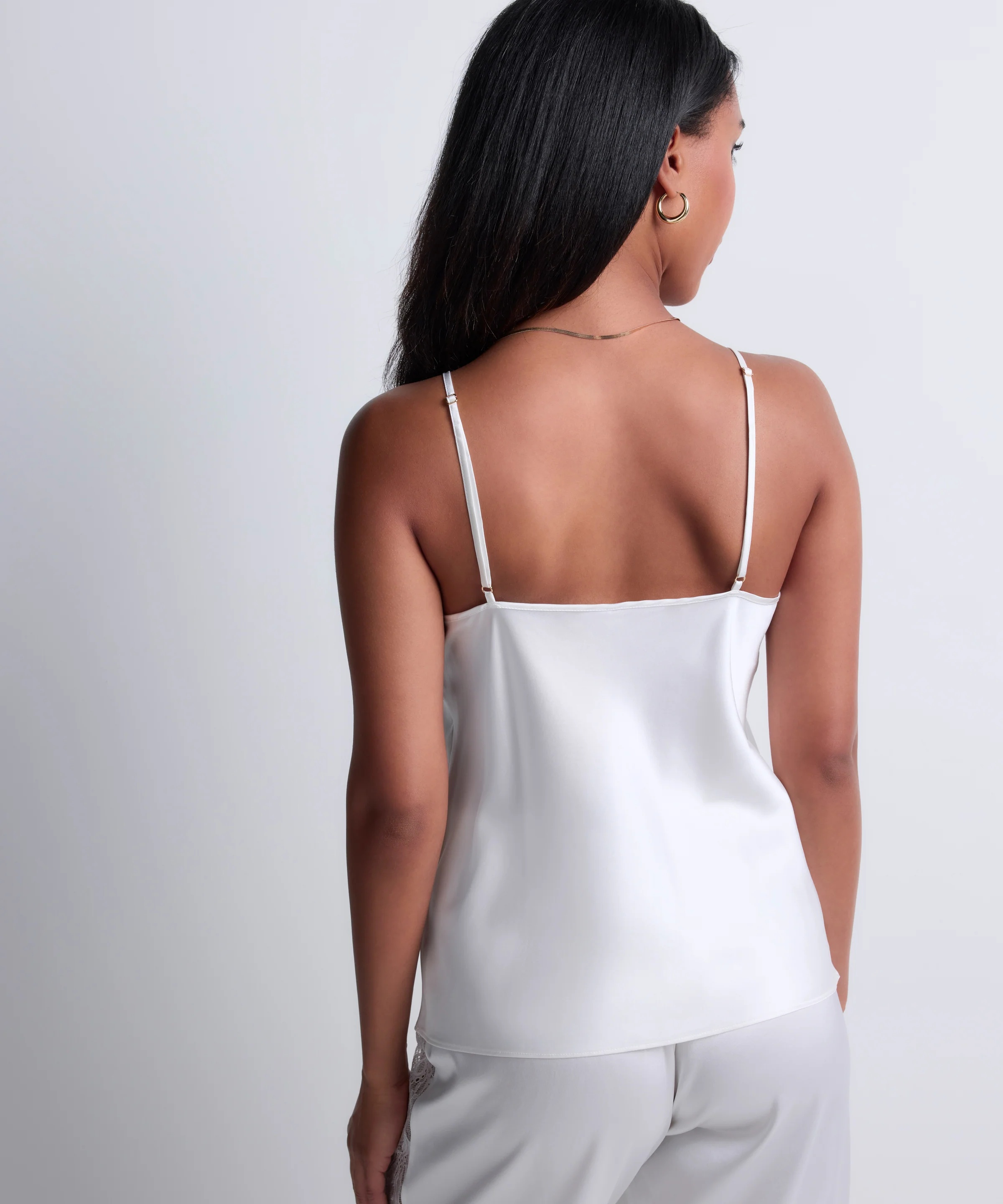 Midnight Whisper Top à fines bretelles Opale - Image 5