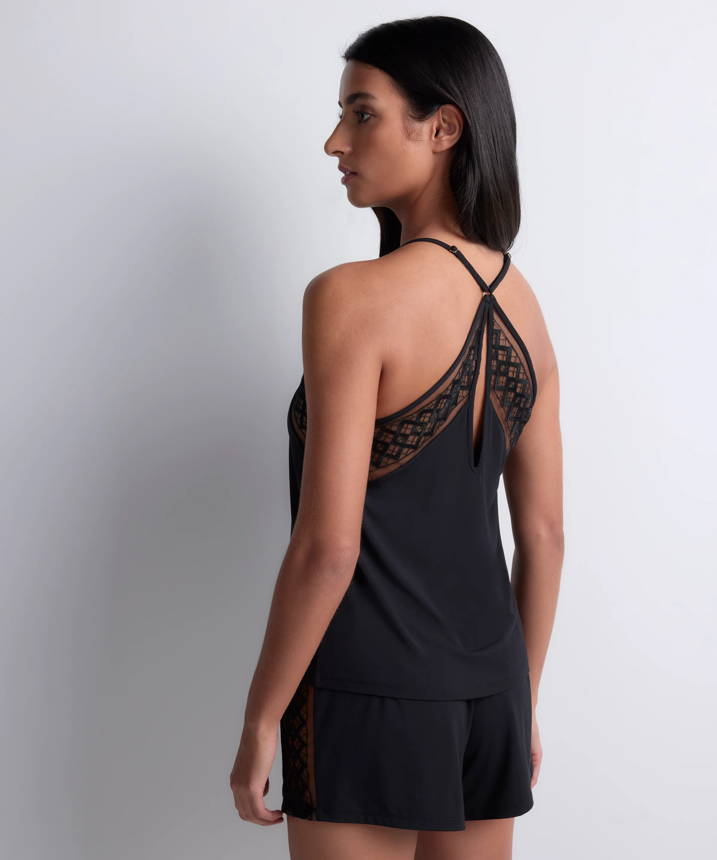 Sweet Obsession Top à fines bretelles Black - Image 4