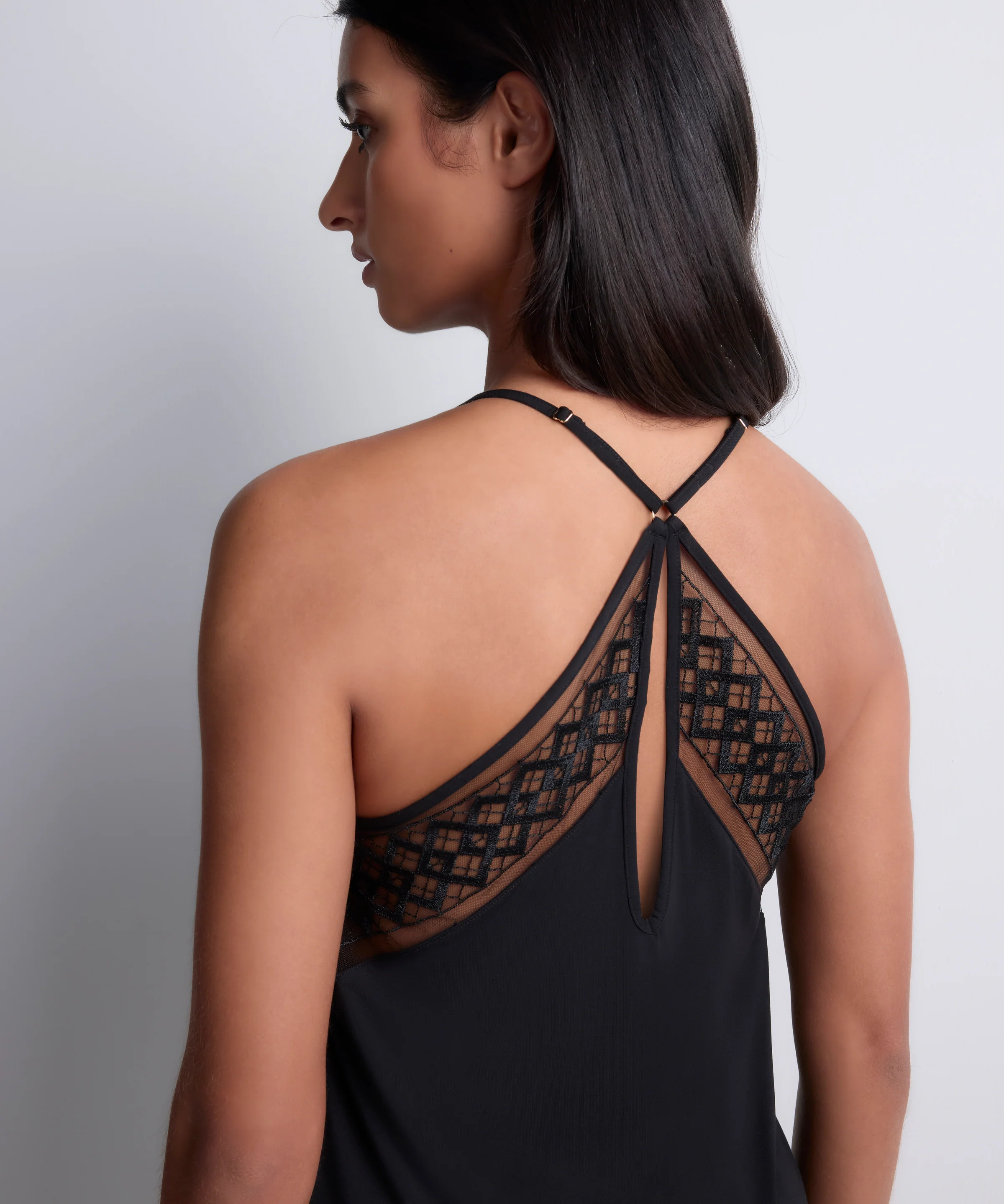 Sweet Obsession Top à fines bretelles Black - Image 5