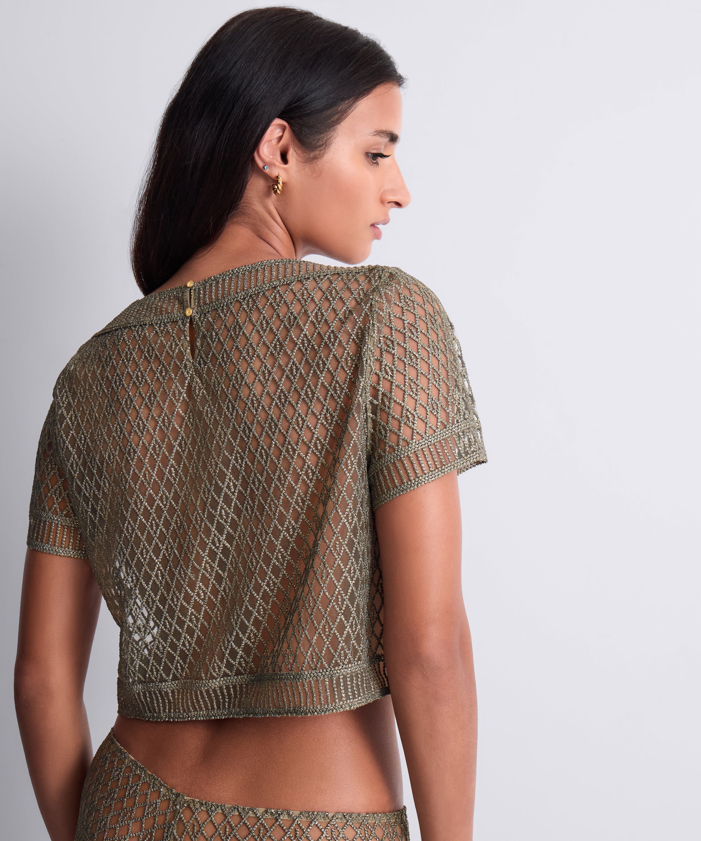 Stardust Dream Top manches courtes Nile Green - Image 5