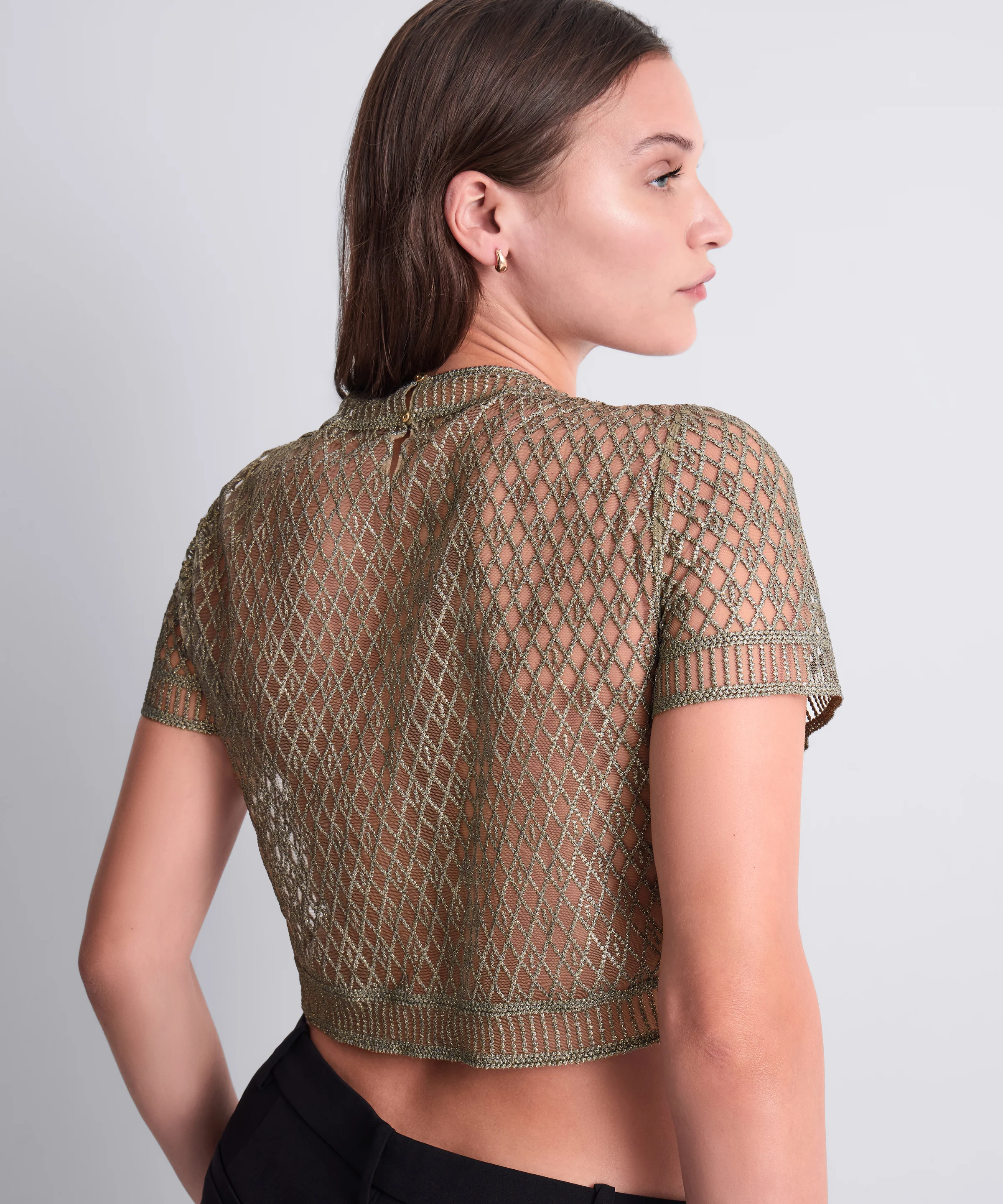 Stardust Dream Top manches courtes Nile Green - Image 8