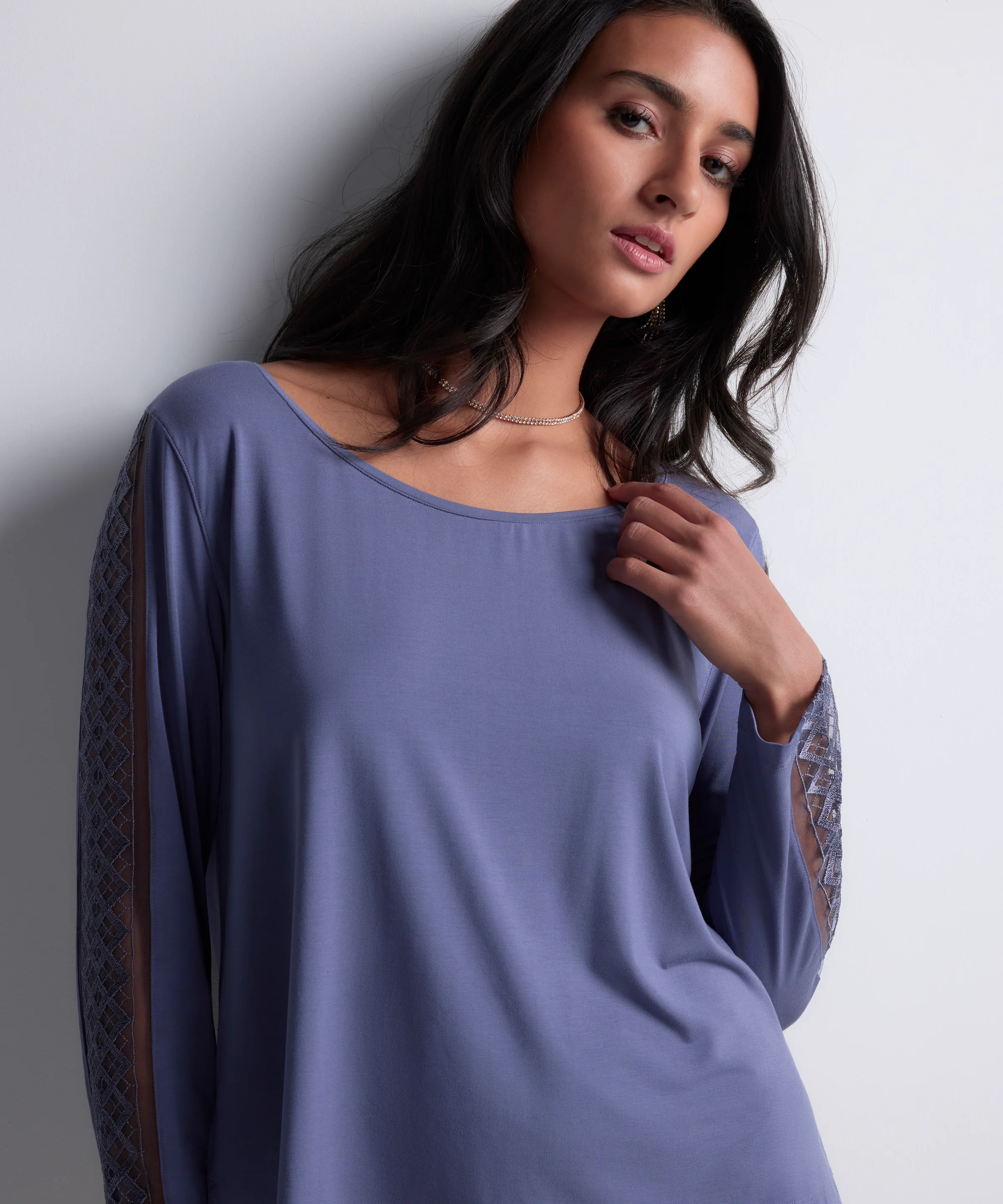 Sweet Obsession Top manches longues Denim - Image 6